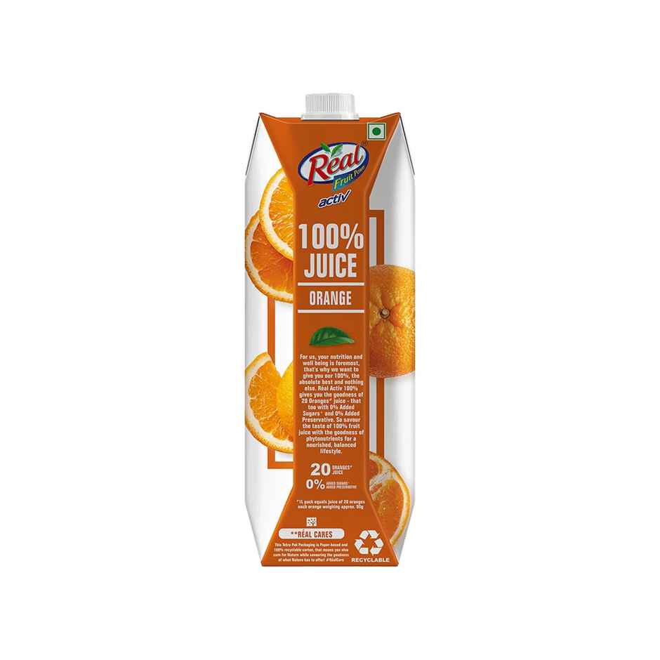 Dabur Real Activ Orange Juice | Fresh & Fruity