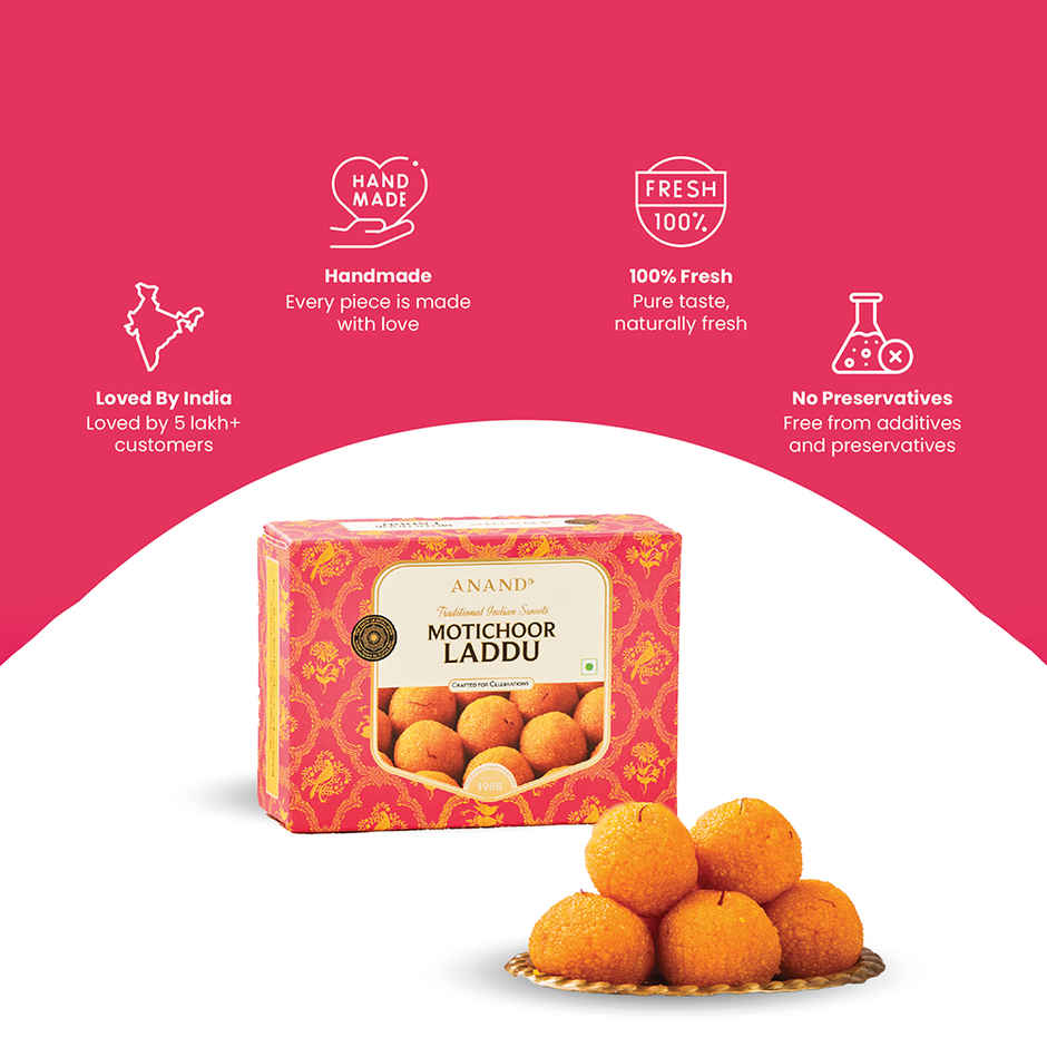 Ghee Motichoor Laddu by Anand