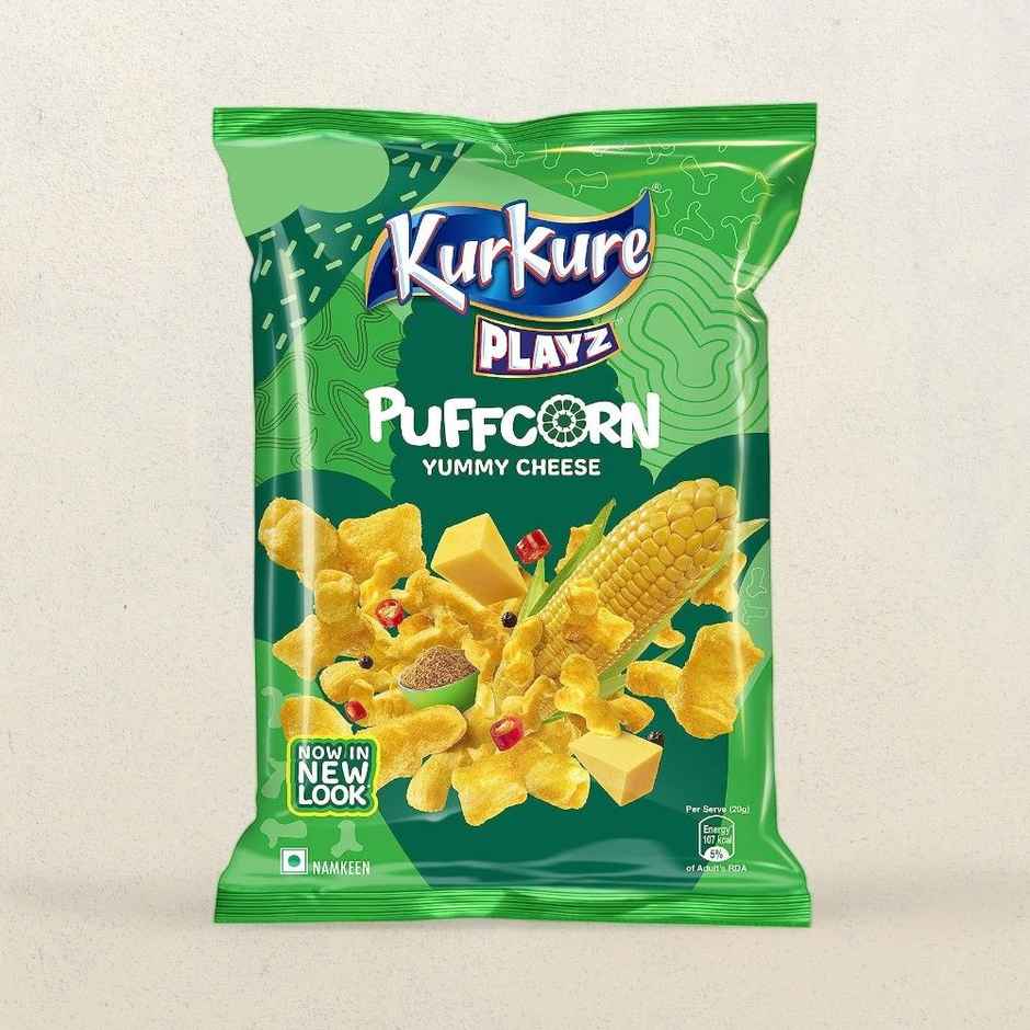 Kurkure Yummy PuffCorn Yummy Cheese Chips 55 gms & Doritos Nacho Chips - Cheese Flavour 44 gms Combo