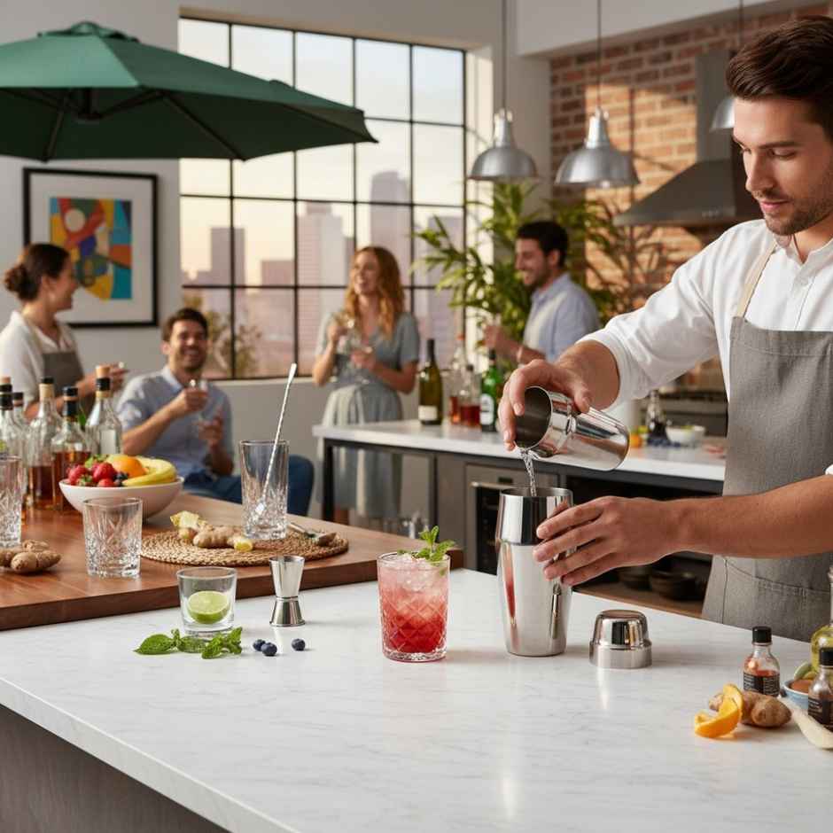 Cocktail Shaker Deluxe | Sleek & Practical | Se7en