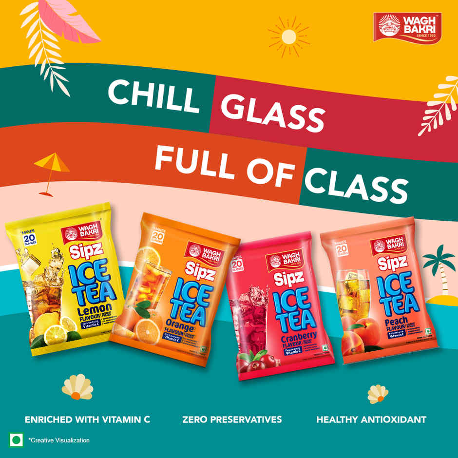 Wagh Bakri Peach Iced Tea
