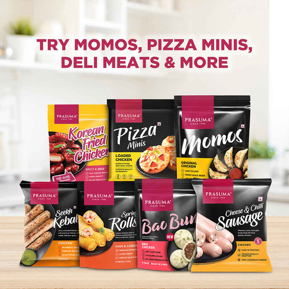 Prasuma Spicy Chicken Momos | Frozen Snack