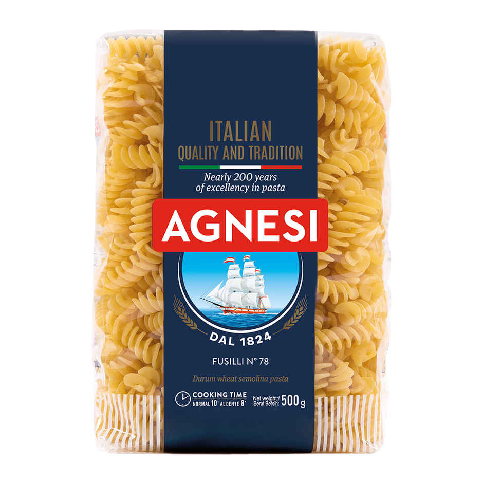 Agnesi Fusilli Pasta