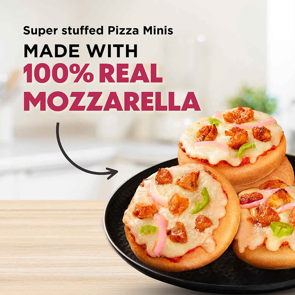 Prasuma Korean Fried Chicken - Spicy K-Bbq(275gms) & Prasuma Pizza Minis - Chicken Tikka(180gms) Combo