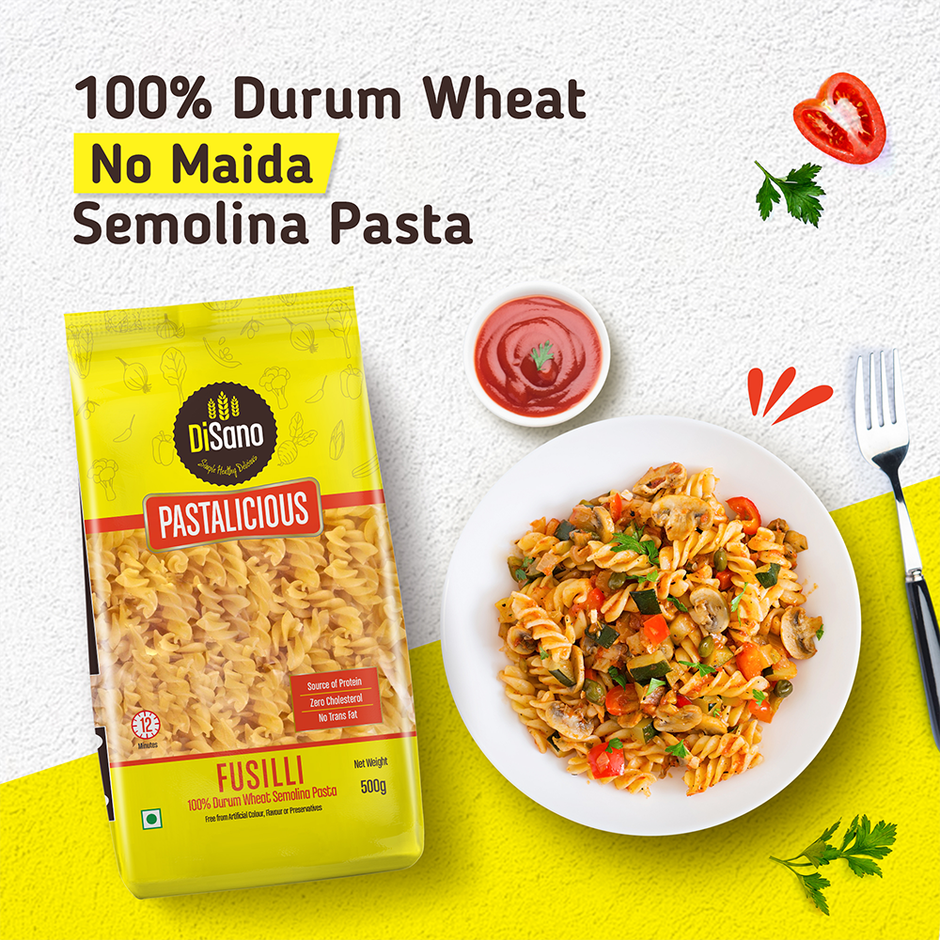 Disano Fusilli Pasta | Pure Durum Wheat