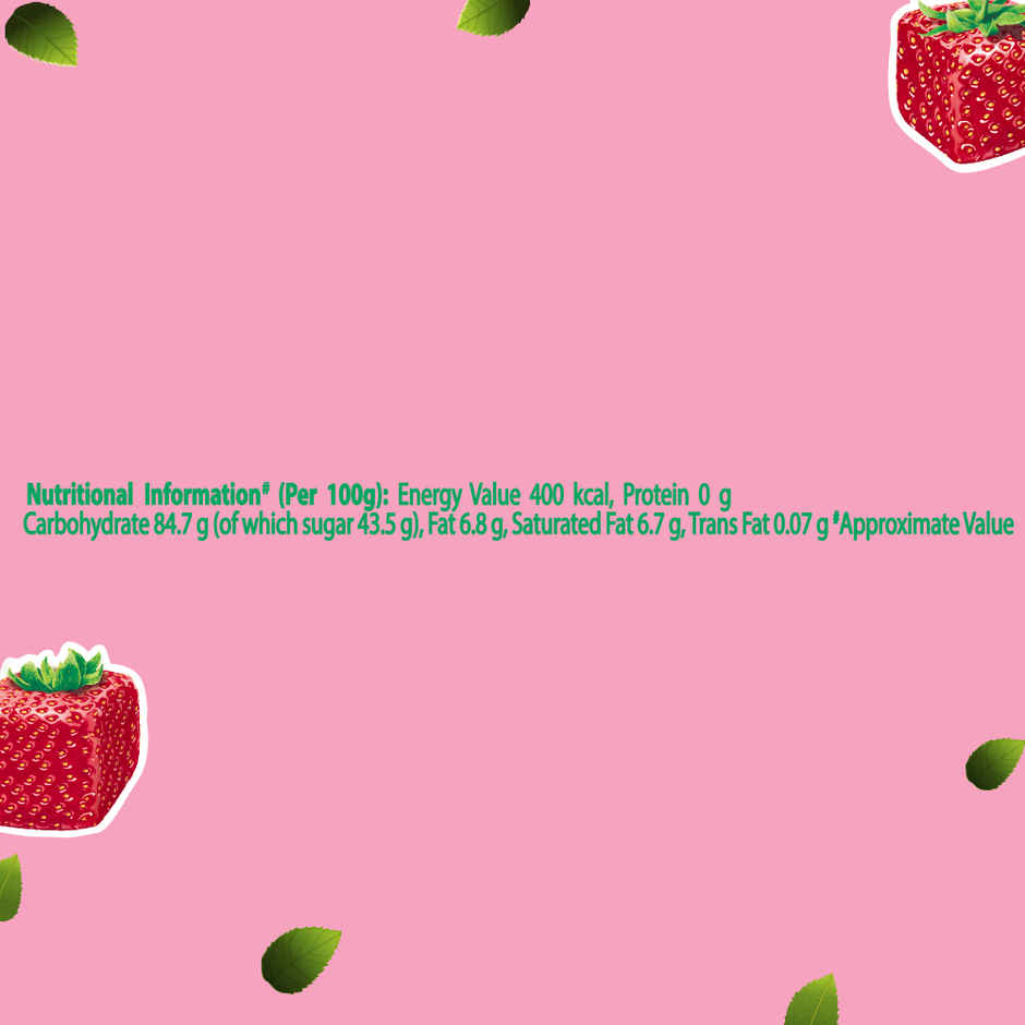 Fruittella Strawberry Flavour Chewy Toffee Stick