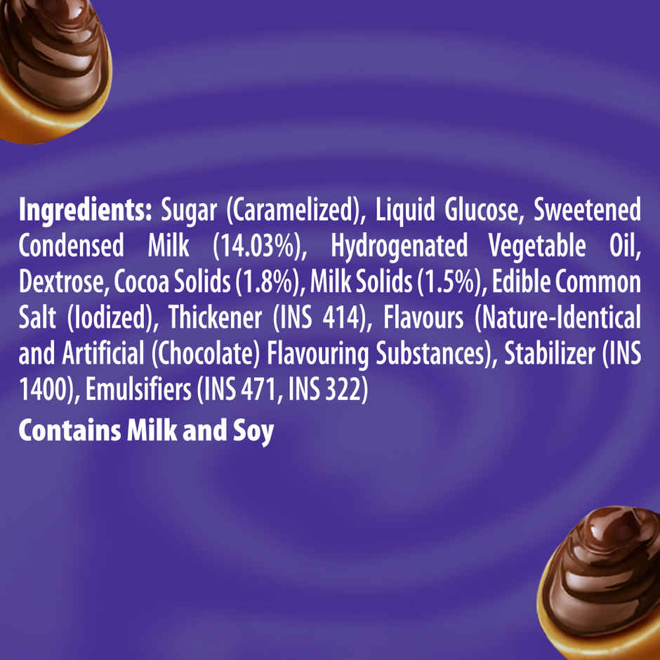 Alpenliebe Eclairs Grande Caramel Choco Chewy Toffee Pouch