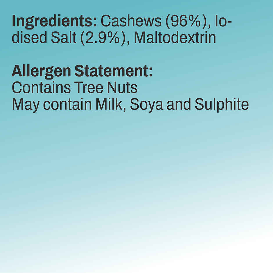 Too Yumm! Roasted n Salted cashews