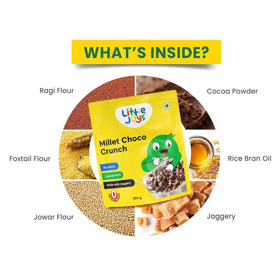 Little Joys Millet Choco Crunch | No Maida, No Preservatives