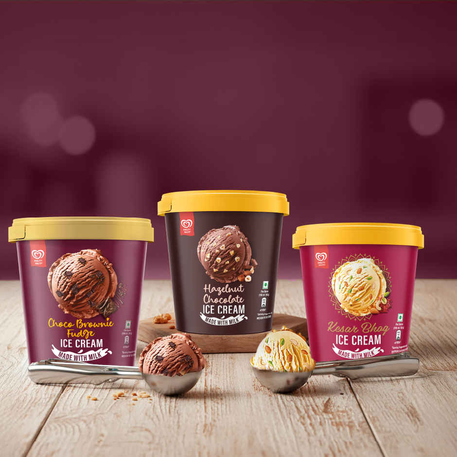 Kwality Wall's Choco Brownie Fudge Ice cream Tub