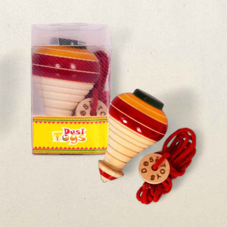 Desi Toys Spinning Top (Lattu / Bhavra)