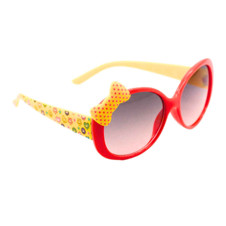 Se7en Unisex Plastic Oval Sunglasses | Smoke - One Size