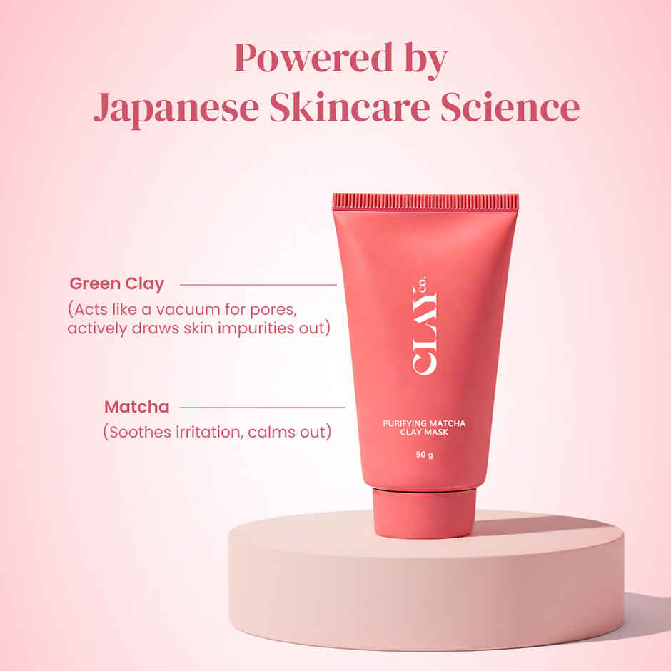 Clayco Purifying Matcha Clay Mask