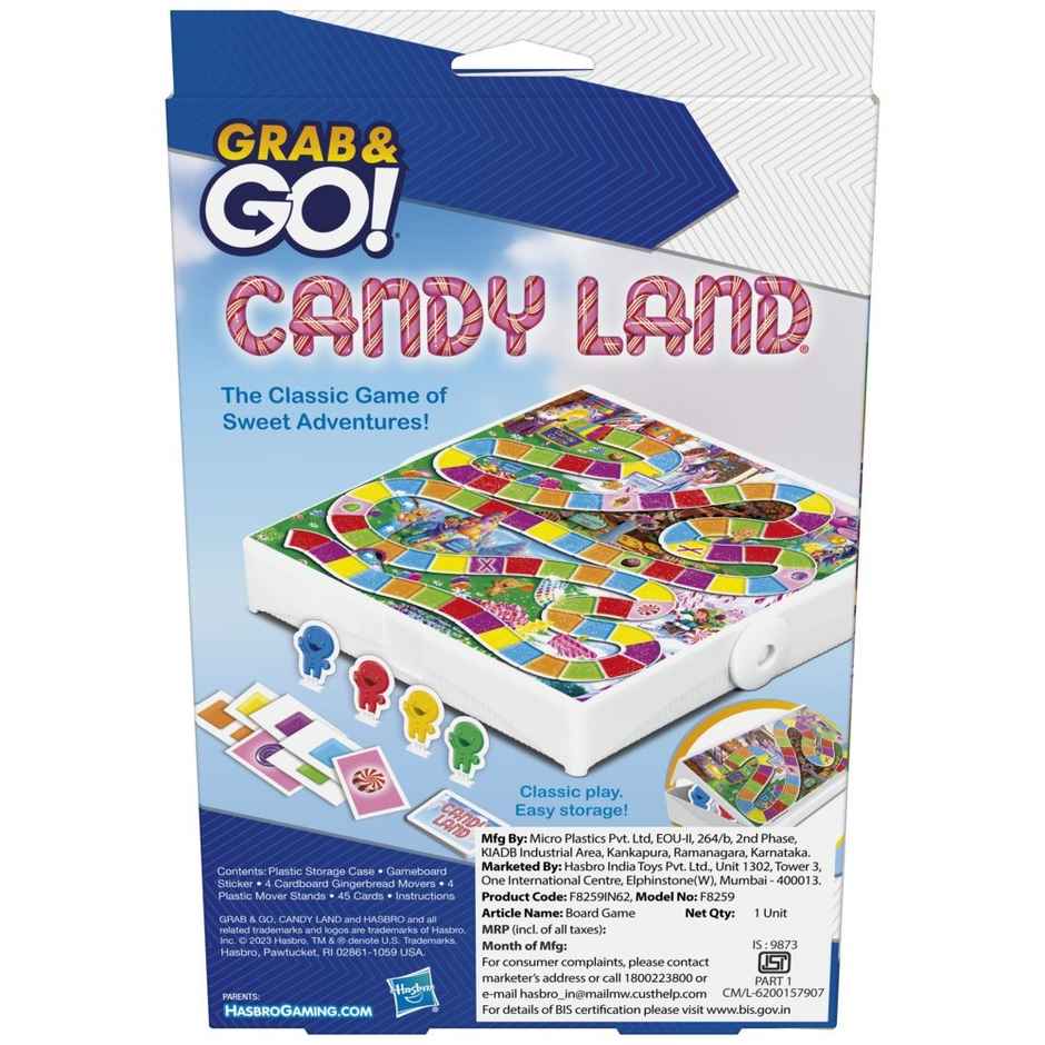 Hasbro Candyland - Travel Friendly - Miniature Version Board Game