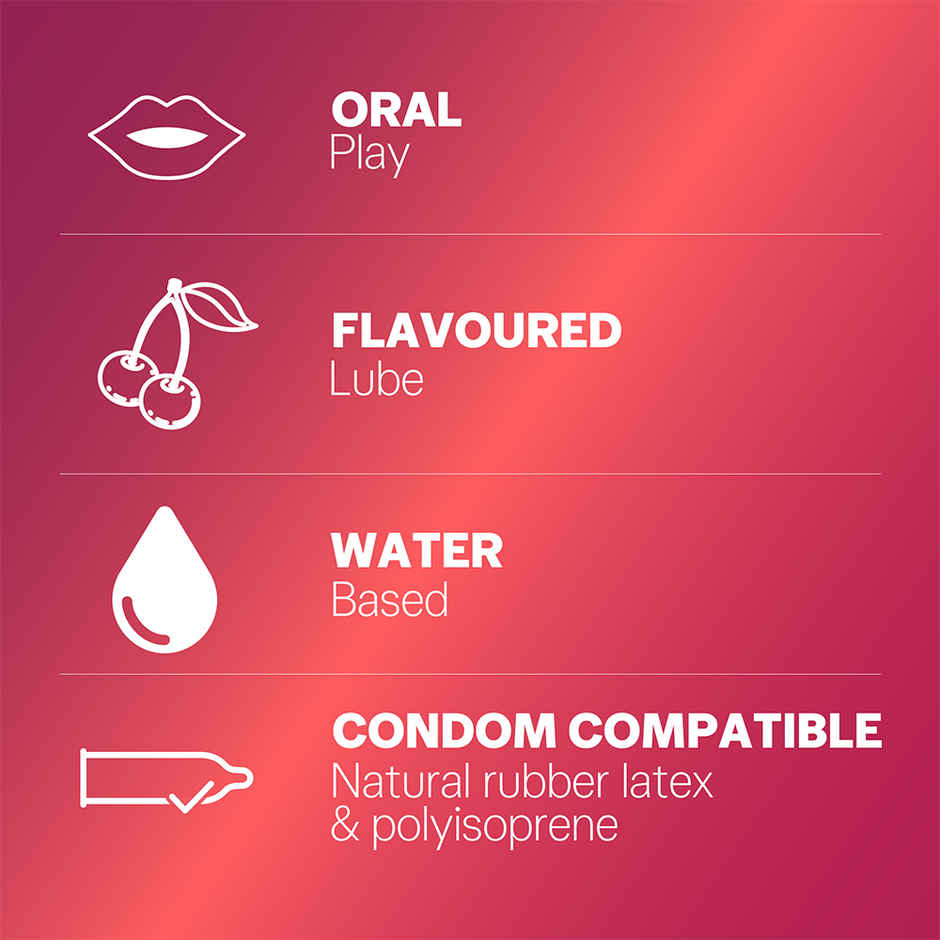 Durex Lube - Cherry - Flavoured Lubricant