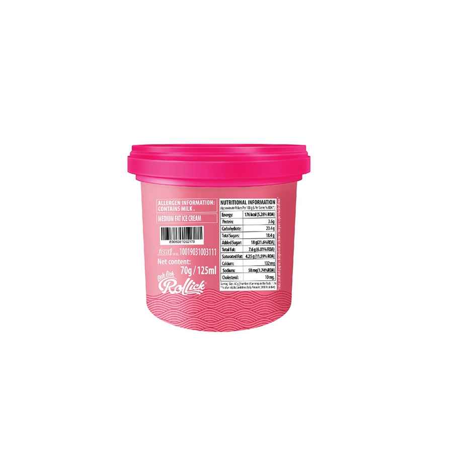 Rollick Fresh Strawberry Cup