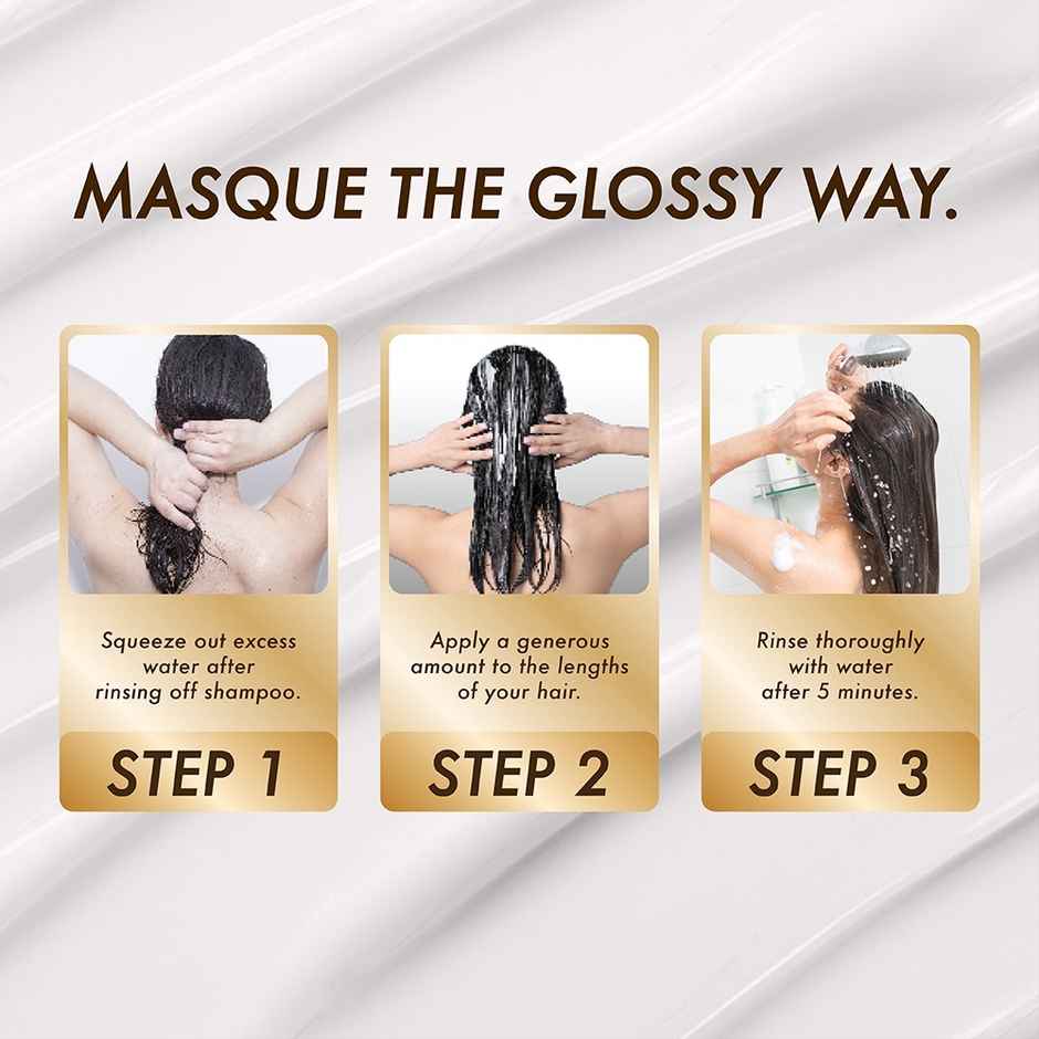 Streax Serum Shine Hair Mask For Dull Hair | Infused With Shea Butter