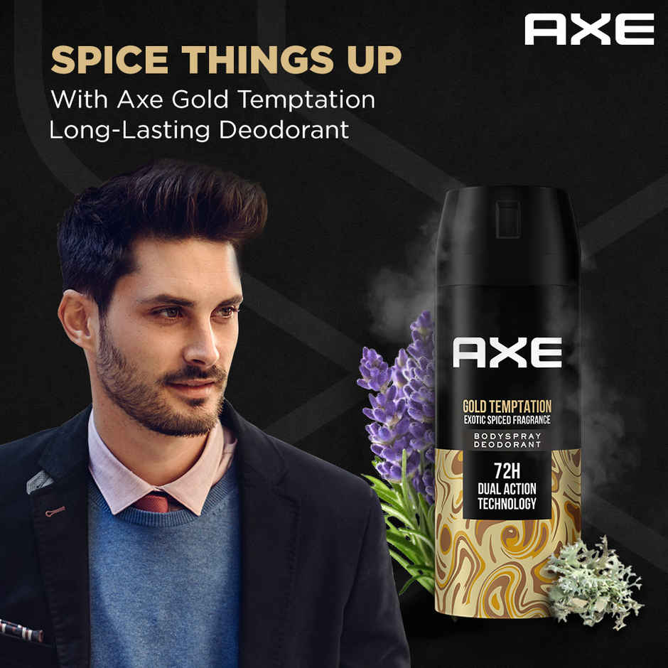 Axe Gold Temptation Deo |Body Spray For Men