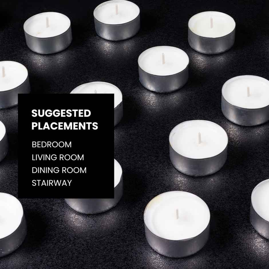 Unscented Tea Lights | Pack of 24 | IRIS