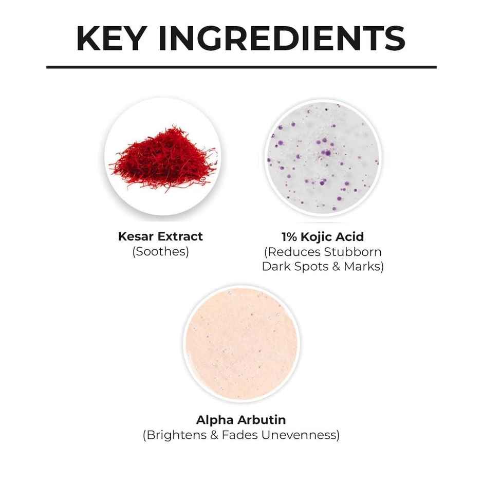 Dr. Sheth's Kesar & Kojic Acid Oil-Free Face Moisturizer for Oily Skin | Reduces Pigmentation