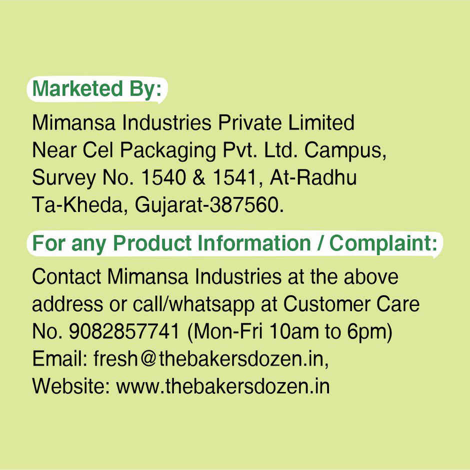 The Baker's Dozen Zero Maida Chapati made from atta | Wheat Chapati | Ready to Eat | Ready to Cook