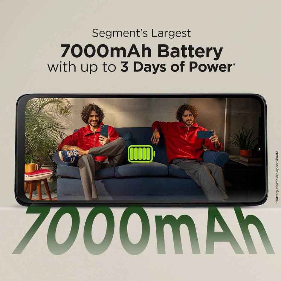 Motorola G06 Power | 4 GB RAM | 64 GB Storage | 6.88 in Display | 4G, 3G, 2G | Pantone Tendril