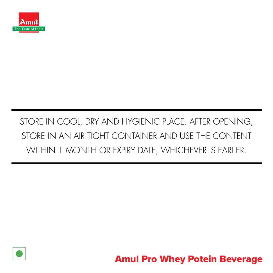 Amul PRO Whey Protein Malt Beverage Chocolate