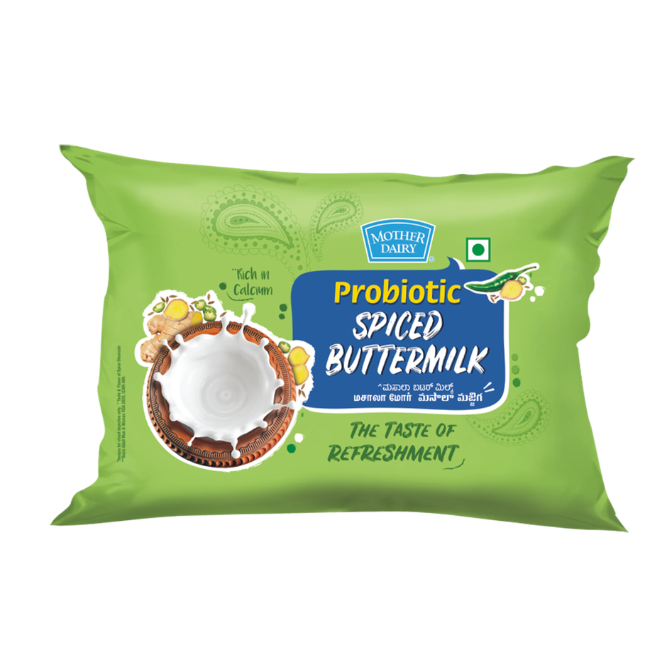 Mother Dairy Spiced Buttermilk Combo 