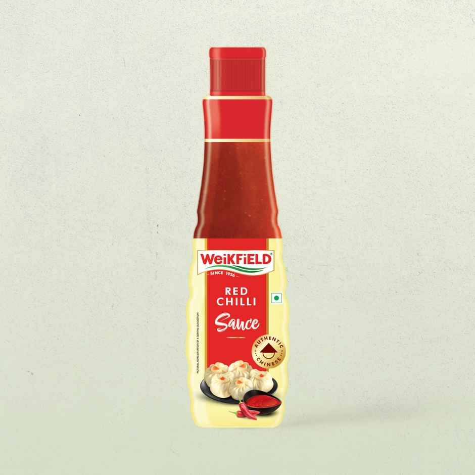 Weikfield Red Chilli Sauce| Authentic Chinese Red Chilli| High-Quality Natural Ingredients