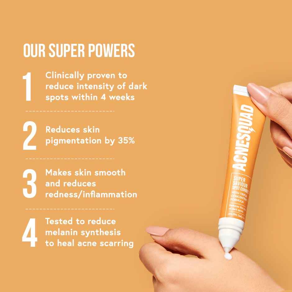 Acne Squad Spot Corrector Super Saviour With Triple Active Concentrate