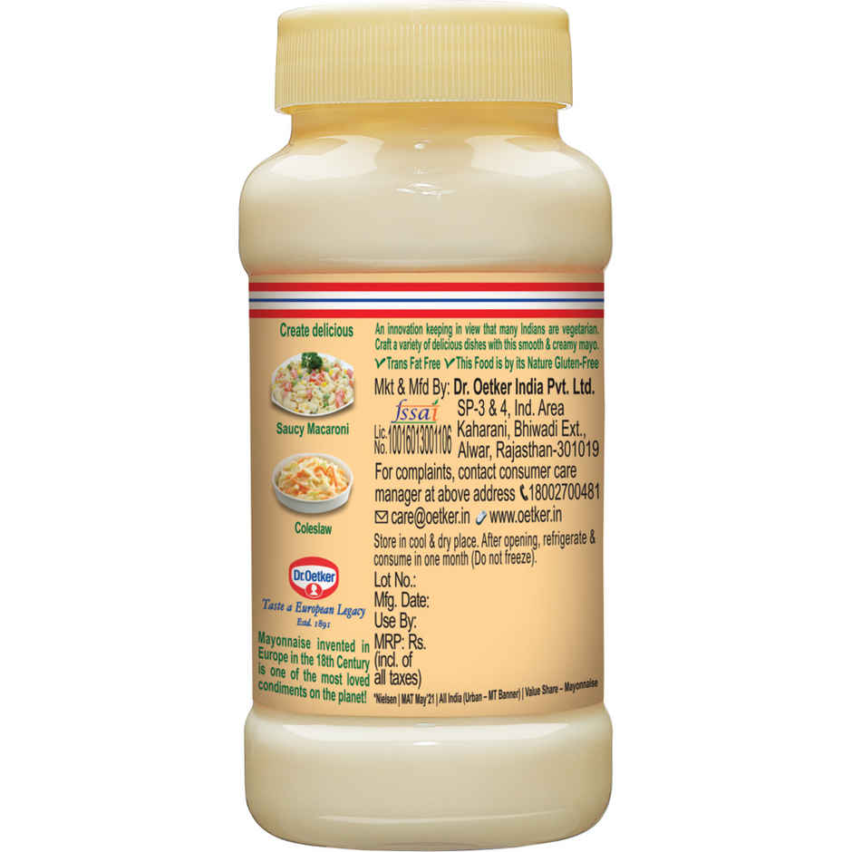 Dr. Oetker FunFoods Veg Mayonnaise Original