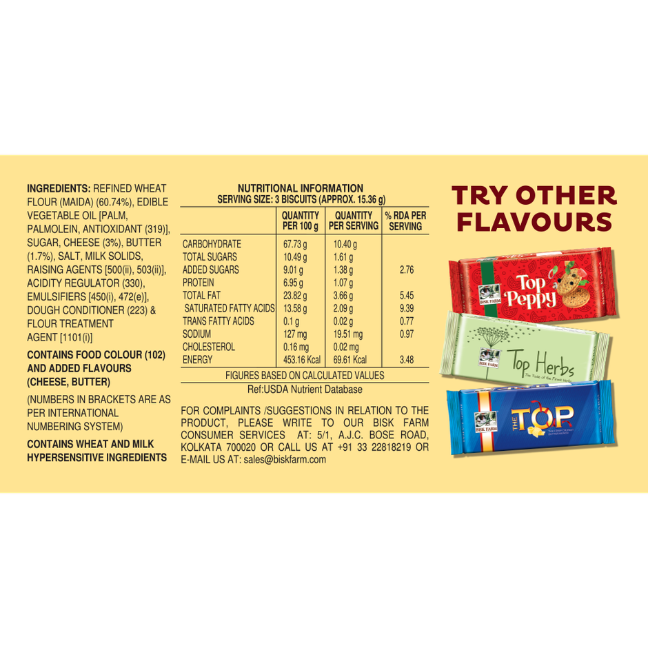 Biskfarm Top Gold Biscuits