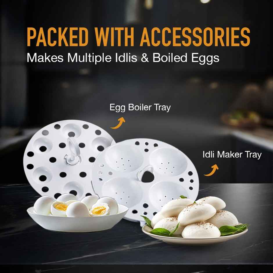 KENT 1.2 L Multicooker - Inner Stainless Steel Without Welding