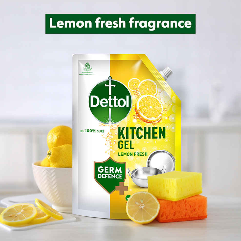 Dettol Lemon Fresh Dishwash Gel