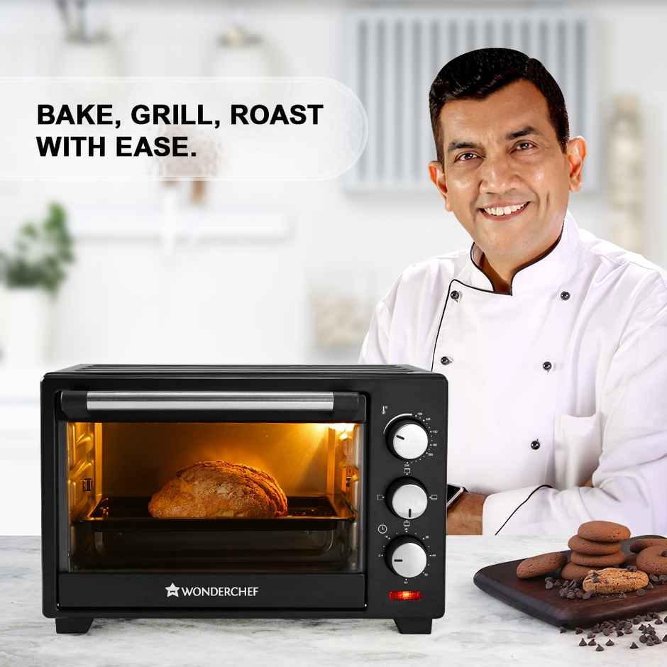 Wonderchef Oven Toaster Grill (Otg) - 19 Litres, Black