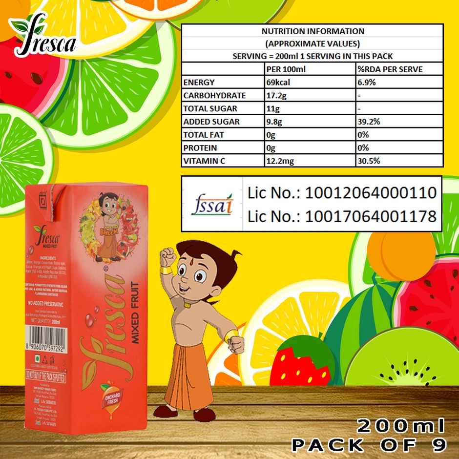 Fresca Mixed Fruit Juice