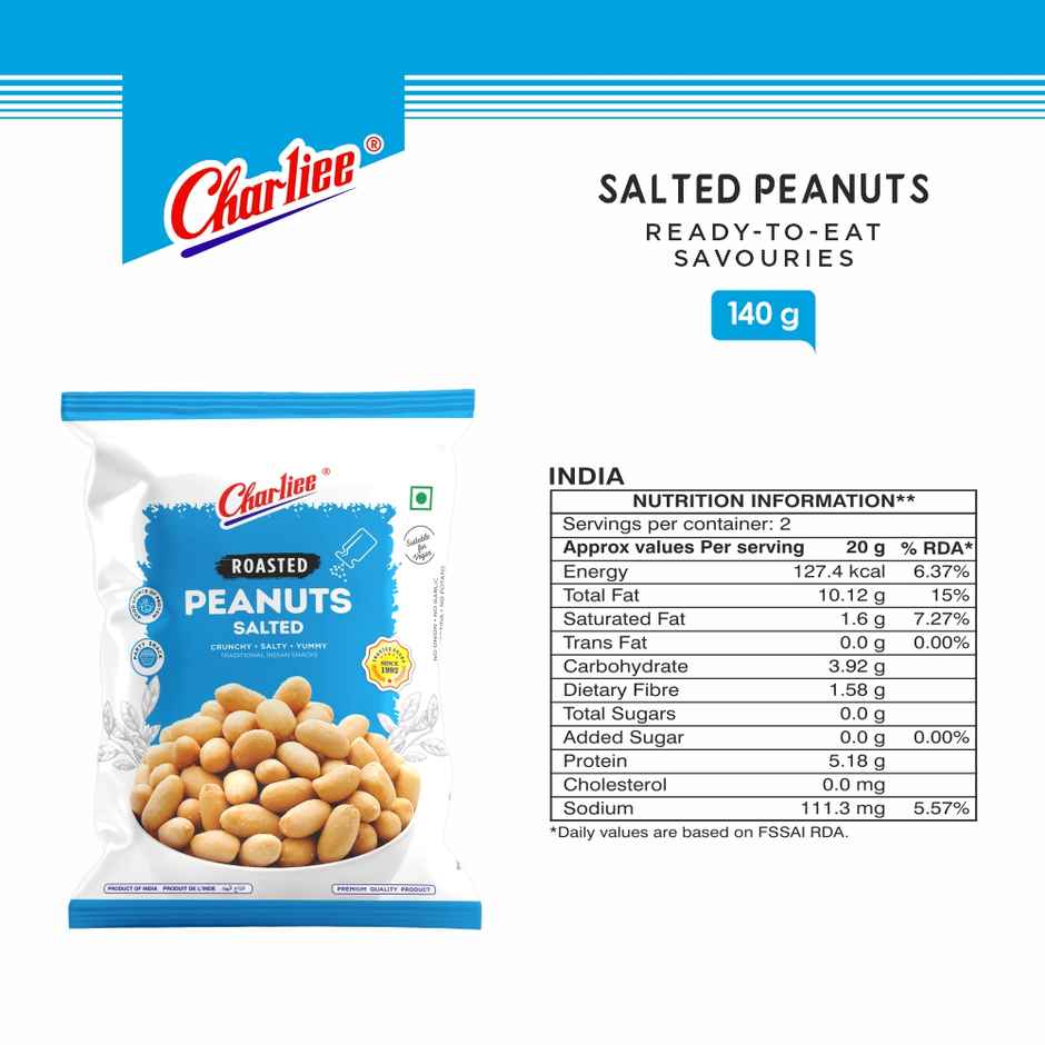 Charliee Salted Peanuts