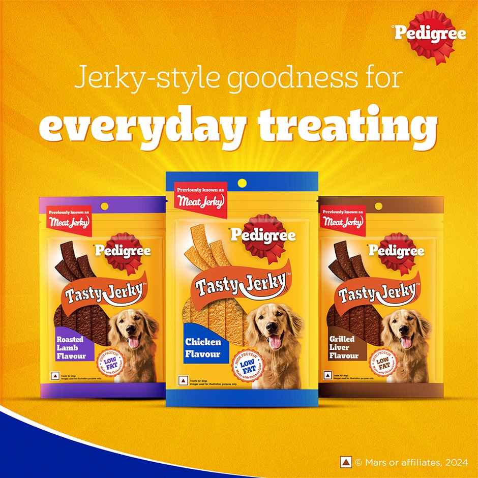 Pedigree Adult Tasty Jerky Grilled Liver Flavour Dog Treat