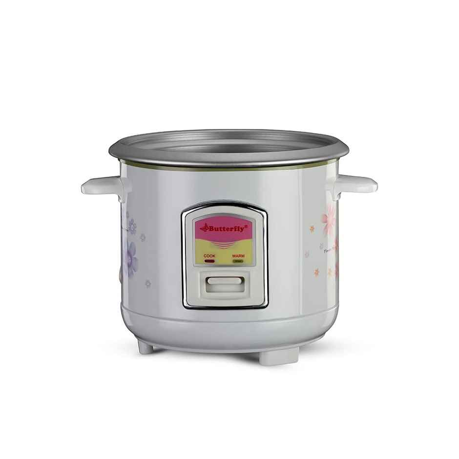 Butterfly Krc-08 Electric Rice Cooker, 0.6 Liter, White