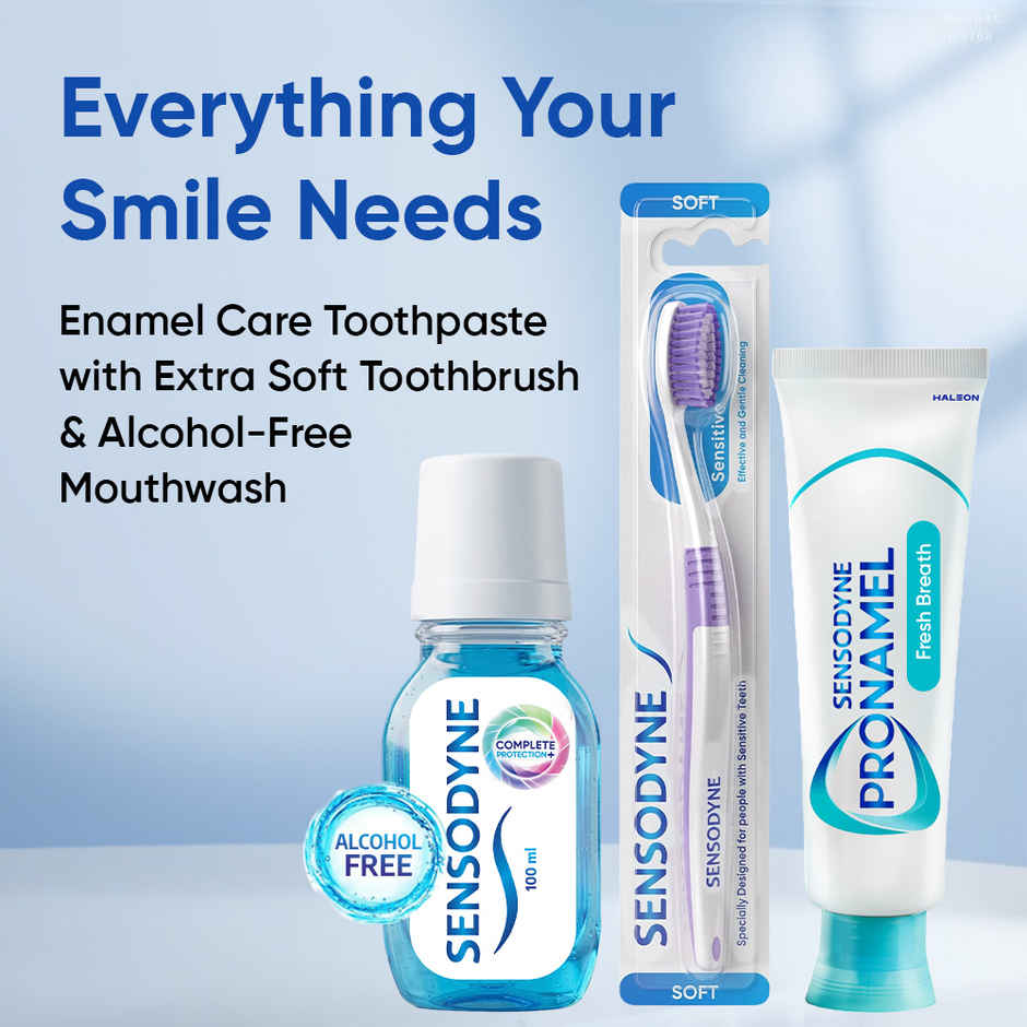 Sensodyne X Daily Objects All in One Travel Kit Daily Essentials Personal Care Must Haves