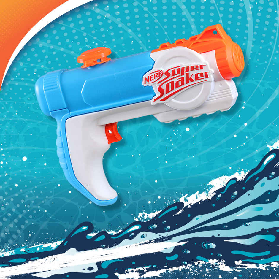 Nerf Super Soaker Piranha Water Blaster (6 Fluid Ounce Tank Capacity) | Toy Gun
