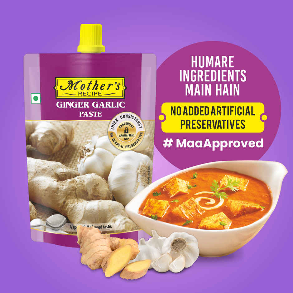 Mother's Recipe Ginger & Garlic Paste Combo