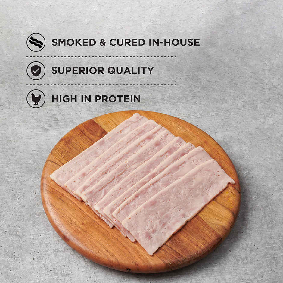 Prasuma Chicken Breakfast Bacon | Fresh Chicken | Naturally Cured & Smoked | No Trans Fat