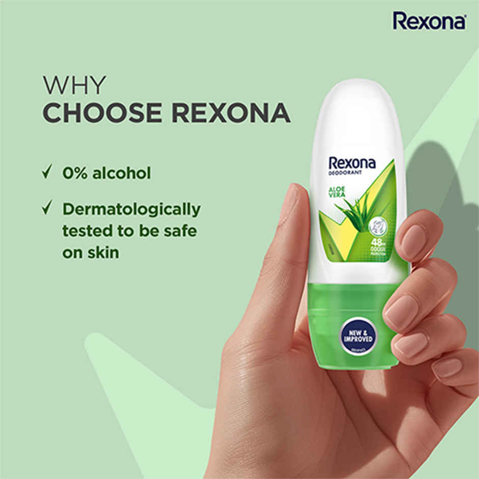 Rexona Aloe Vera Roll On Deodorant