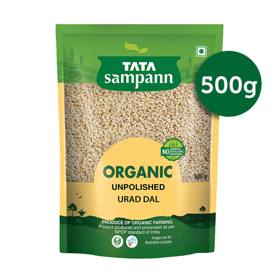 Tata Sampann Organic Unpolished Urad Dal
