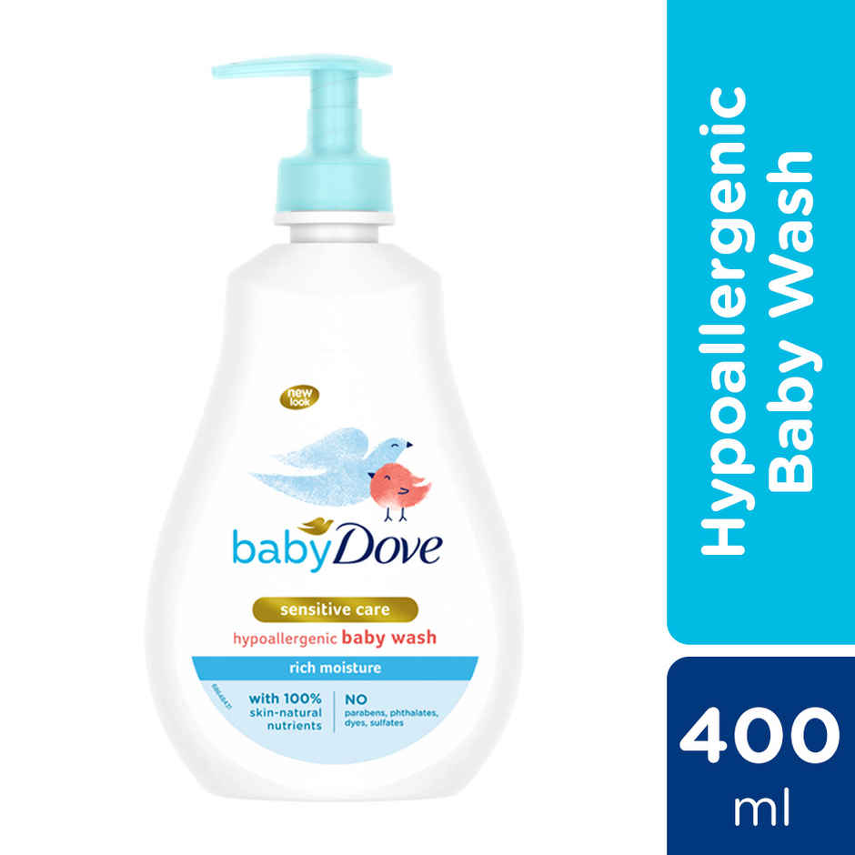 Baby Dove Rich Moisture Hypoallergenic Body Wash | Sensitive Care