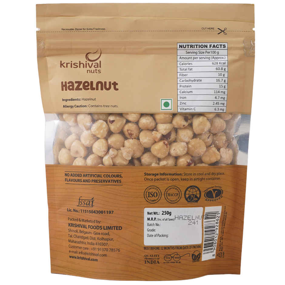 Krishival Nuts Hazelnut