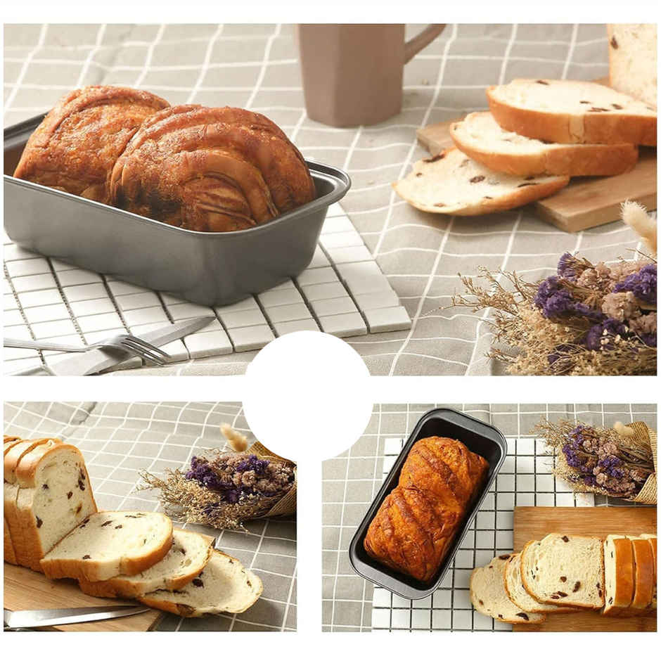 Se7en Non Stick Bakeware Set | Round Square Tin Loaf Pan Pizza Pan