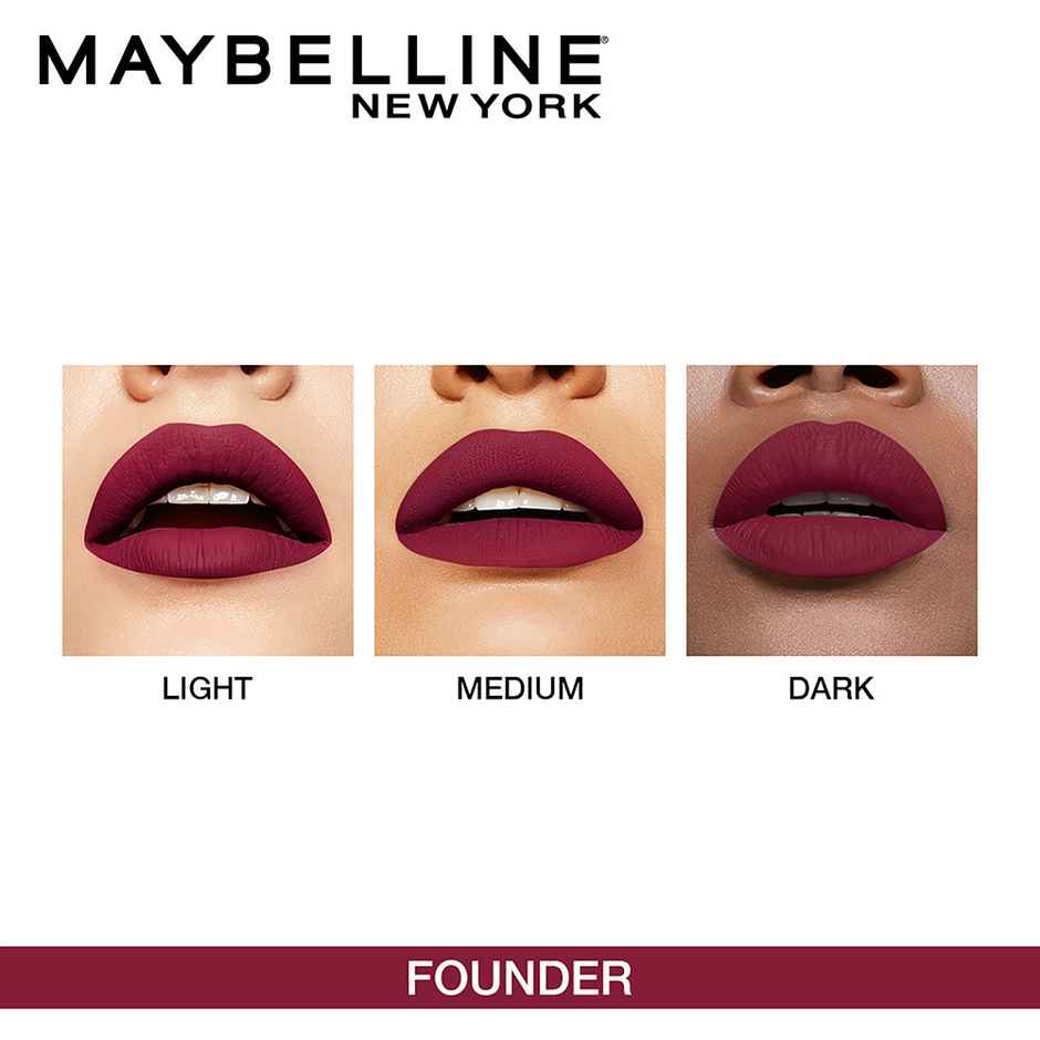 Maybelline New York Superstay Liquid Lipstick | Founder | Paraben Free