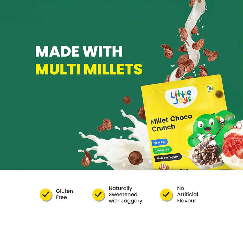 Little Joys Millet Choco Crunch | No Maida, No Preservatives